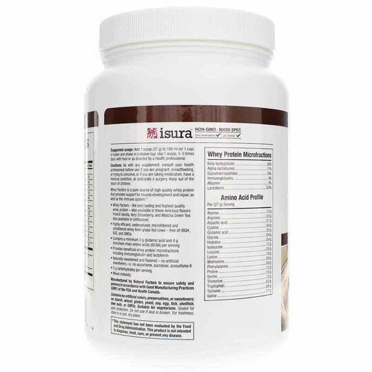 Whey Factors Natural Whey Protein, NF